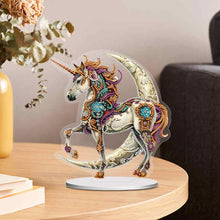 Load image into Gallery viewer, Acrylic Special Shape Pumpkin Cross Desktop Diamond Art Kits Bedroom Table Decor