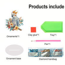 Load image into Gallery viewer, Acrylic Special Shape Pumpkin Cross Desktop Diamond Art Kits Bedroom Table Decor