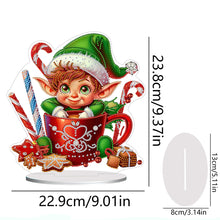 Load image into Gallery viewer, Acrylic Special Shape Pumpkin Cross Desktop Diamond Art Kits Bedroom Table Decor