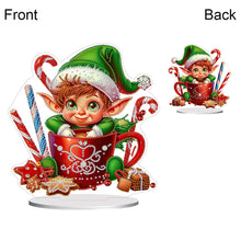 Load image into Gallery viewer, Acrylic Special Shape Pumpkin Cross Desktop Diamond Art Kits Bedroom Table Decor