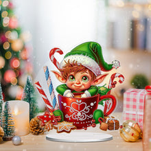 Load image into Gallery viewer, Acrylic Special Shape Pumpkin Cross Desktop Diamond Art Kits Bedroom Table Decor