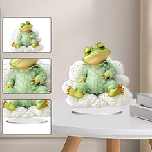 Load image into Gallery viewer, Acrylic Special Shape Pumpkin Cross Desktop Diamond Art Kits Bedroom Table Decor