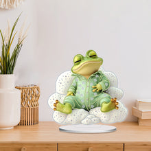 Load image into Gallery viewer, Acrylic Special Shape Pumpkin Cross Desktop Diamond Art Kits Bedroom Table Decor