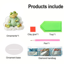 Load image into Gallery viewer, Acrylic Special Shape Pumpkin Cross Desktop Diamond Art Kits Bedroom Table Decor