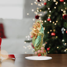 Load image into Gallery viewer, Acrylic Special Shape Pumpkin Cross Desktop Diamond Art Kits Bedroom Table Decor