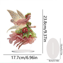 Load image into Gallery viewer, Acrylic Special Shape Little Angel Diamond Painting Tabletop Ornaments Kit