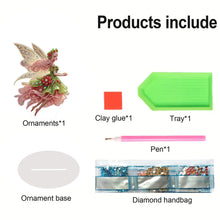Load image into Gallery viewer, Acrylic Special Shape Little Angel Diamond Painting Tabletop Ornaments Kit