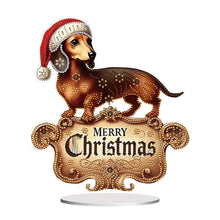 Load image into Gallery viewer, Acrylic Special Shape Pumpkin Cross Desktop Diamond Art Kits Bedroom Table Decor