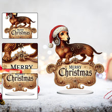 Load image into Gallery viewer, Acrylic Special Shape Pumpkin Cross Desktop Diamond Art Kits Bedroom Table Decor