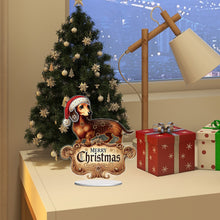 Load image into Gallery viewer, Acrylic Special Shape Pumpkin Cross Desktop Diamond Art Kits Bedroom Table Decor