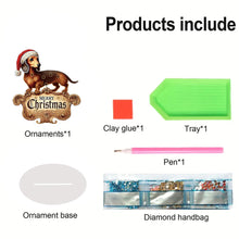 Load image into Gallery viewer, Acrylic Special Shape Pumpkin Cross Desktop Diamond Art Kits Bedroom Table Decor