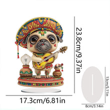 Load image into Gallery viewer, Acrylic Special Shape Pumpkin Cross Desktop Diamond Art Kits Bedroom Table Decor