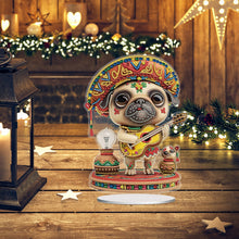 Load image into Gallery viewer, Acrylic Special Shape Pumpkin Cross Desktop Diamond Art Kits Bedroom Table Decor