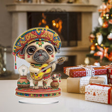 Load image into Gallery viewer, Acrylic Special Shape Pumpkin Cross Desktop Diamond Art Kits Bedroom Table Decor