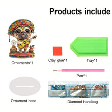 Load image into Gallery viewer, Acrylic Special Shape Pumpkin Cross Desktop Diamond Art Kits Bedroom Table Decor