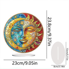 Load image into Gallery viewer, Acrylic Special Shape Pumpkin Cross Desktop Diamond Art Kits Bedroom Table Decor