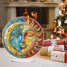 Load image into Gallery viewer, Acrylic Special Shape Pumpkin Cross Desktop Diamond Art Kits Bedroom Table Decor