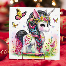 Load image into Gallery viewer, 6Pcs Christmas DIY Diamond Painting Card Diamond Daily Wish Card for Adults Kids