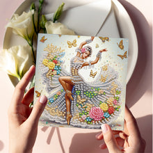 Load image into Gallery viewer, 6Pcs Christmas DIY Diamond Painting Card Diamond Daily Wish Card for Adults Kids