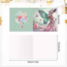 Load image into Gallery viewer, 6Pcs Christmas DIY Diamond Painting Card Diamond Daily Wish Card for Adults Kids