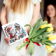 Load image into Gallery viewer, 6Pcs Christmas DIY Diamond Painting Card Diamond Daily Wish Card for Adults Kids