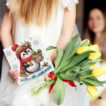 Load image into Gallery viewer, 6Pcs Christmas DIY Diamond Painting Card Diamond Daily Wish Card for Adults Kids