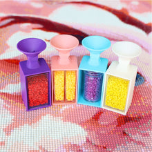 Load image into Gallery viewer, 5D DIY Diamond Painting Tray with 5D Diamond Painting Drills Funnel for Adults