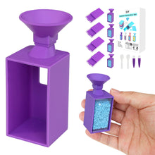 Load image into Gallery viewer, 5D DIY Diamond Painting Tray with 5D Diamond Painting Drills Funnel for Adults