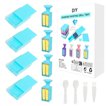 Load image into Gallery viewer, 5D DIY Diamond Painting Tray with 5D Diamond Painting Drills Funnel for Adults