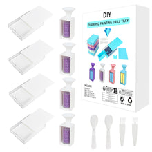 Load image into Gallery viewer, 5D DIY Diamond Painting Tray with 5D Diamond Painting Drills Funnel for Adults