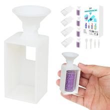 Load image into Gallery viewer, 5D DIY Diamond Painting Tray with 5D Diamond Painting Drills Funnel for Adults