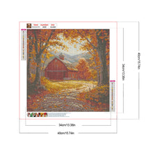 Load image into Gallery viewer, Diamond Painting - Full Round - Autumn scenery (40*40CM)