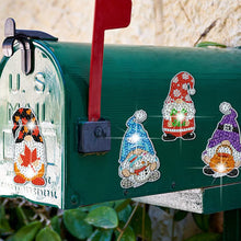 Load image into Gallery viewer, 12Pcs Acrylic Dwarf Elf Diamond Art Fridge Magnet Diamond Painting Fridge Magnet