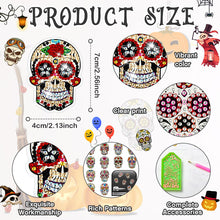 Load image into Gallery viewer, 12Pcs Acrylic Dwarf Elf Diamond Art Fridge Magnet Diamond Painting Fridge Magnet