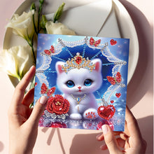 Load image into Gallery viewer, 6Pcs Ladybug Bee Diamond Handmade Card DIY Diamond Painting Card for Adults Kids
