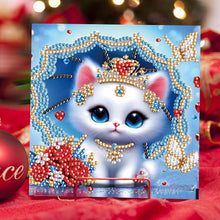 Load image into Gallery viewer, 6Pcs Ladybug Bee Diamond Handmade Card DIY Diamond Painting Card for Adults Kids