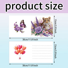 Load image into Gallery viewer, 6Pcs Ladybug Bee Diamond Handmade Card DIY Diamond Painting Card for Adults Kids