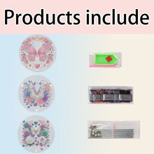 Load image into Gallery viewer, 3 Tier Wooden Special Shape Butterfly 5D DIY Shelf Art Craft Set for Adults Kids