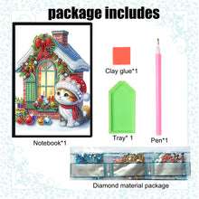 Load image into Gallery viewer, Special Shaped Animals Diamond Painting Diary Book A5 Diamond Painting Notebooks