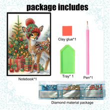 Load image into Gallery viewer, Special Shaped Animals Diamond Painting Diary Book A5 Diamond Painting Notebooks