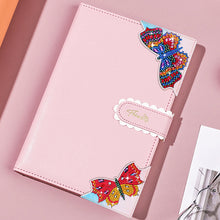 Load image into Gallery viewer, 12pcs Butterfly Leather DIY Diamond Painting Corner Bookmarks for Book Lovers