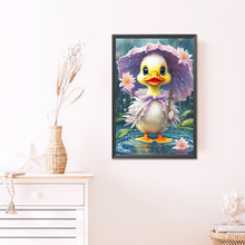 Load image into Gallery viewer, AB Diamond Painting - Full Round - Duckling in the rain (40*60CM)