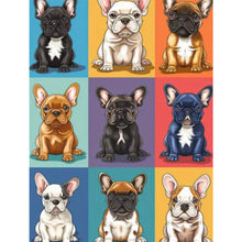 Load image into Gallery viewer, Diamond Painting - Full Square - French bulldog (30*40CM)