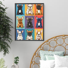 Load image into Gallery viewer, Diamond Painting - Full Square - French bulldog (30*40CM)