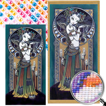 Load image into Gallery viewer, AB Diamond Painting - Full Round - Lightning girl (40*80CM)