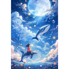 Load image into Gallery viewer, AB Diamond Painting - Full Round - Girl's dream world (50*70CM)