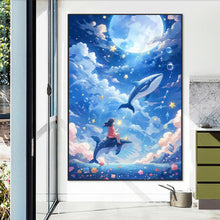 Load image into Gallery viewer, AB Diamond Painting - Full Round - Girl's dream world (50*70CM)