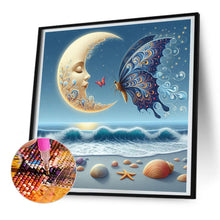 Load image into Gallery viewer, Diamond Painting - Full Round - Beach moon butterfly (30*30CM)