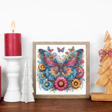 Load image into Gallery viewer, Diamond Painting - Full Round - Flower butterflies (30*30CM)