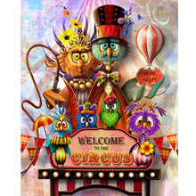 Load image into Gallery viewer, Diamond Painting - Full Round - Family circus (40*50CM)